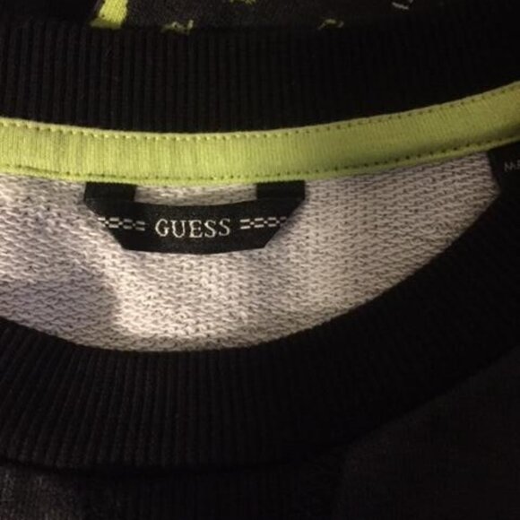 GUESS Youth Boy's Long Sleeve T-Shirt Size 12, Black - Picture 5 of 8